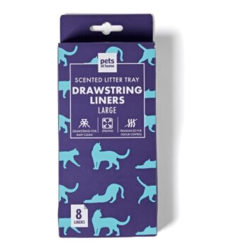 Pets At Home Cat Litter Liner Drawstring Fragranced Large