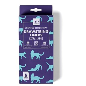 Pets At Home Cat Litter Liner Drawstring Fragranced X-Large