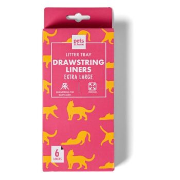 Pets At Home Cat Litter Liner Drawstring X Large
