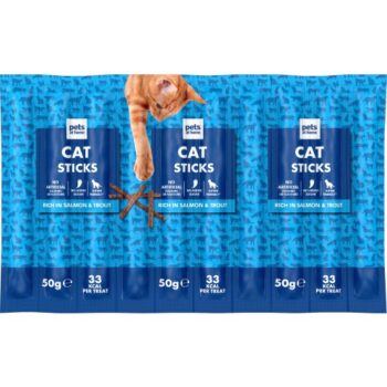 Pets At Home Cat Treat Sticks Rich In Salmon And Trout