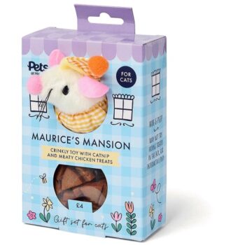 Pets At Home Easter Maurice's Mansion Cat Set With Toy And Treats