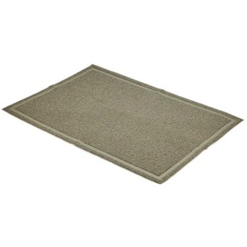 Pets At Home Rectangular Cat Litter Mat Grey Large
