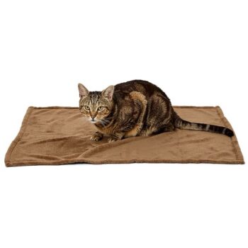 Pets Essentials Cat Blanket Brown