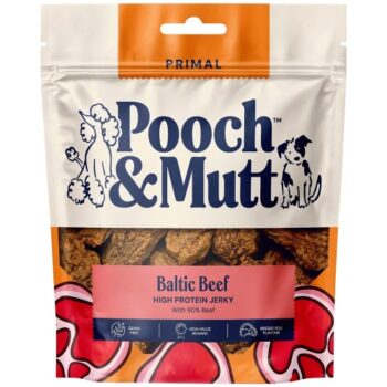 Pooch and Mutt High Protein Beef Jerky (210g)