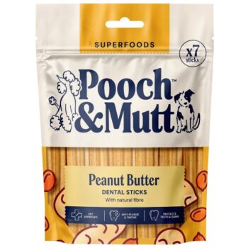 Pooch & Mutt Minis Peanut Butter Dental Sticks (251g)