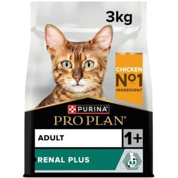 Pro Plan Renal Plus Dry 1+ Adult Cat Food Chicken (3kg)