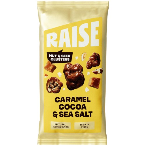 Raise Clusters of Nuts & Seeds Caramel Sea Salt (35g)