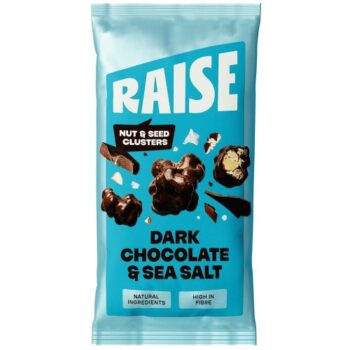 Raise Dark Chocolate & Sea Salt Clusters of Nuts & Seeds (35g)