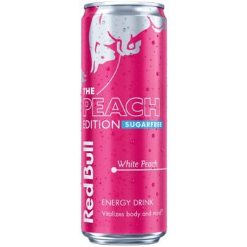 Red Bull Energy Drink Sugar Free White Peach Edition (473ml)