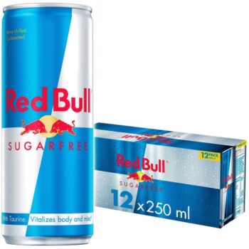Red Bull Sugar Free Energy Drink Cans 12x250 (12 x 250ml)
