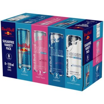 Red Bull Sugar Free Variety Pack Energy Drink (8 x 250ml)