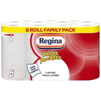 Regina 8 Thirst Pockets Roll