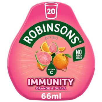 Robinsons Mini Immunity Orange & Guava No Added Sugar Squash (66ml)