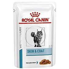 Royal Canin Veterinary Skin And Coat Adult Wet Cat Food In Gravy