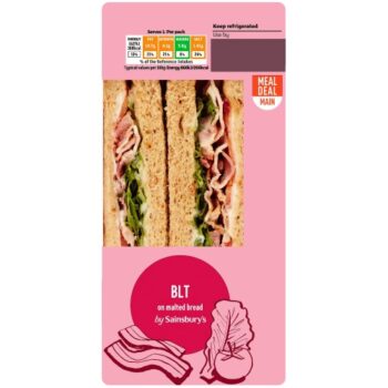 Sainsbury's BLT on Malted Bread Sandwich