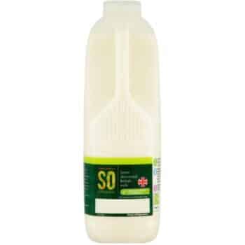 Sainsbury's British Semi Skimmed Milk SO Organic (1.13l, 2pt)