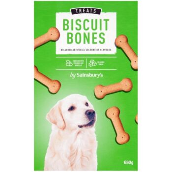 Sainsbury's Dog Biscuit Bone Selection (650g)