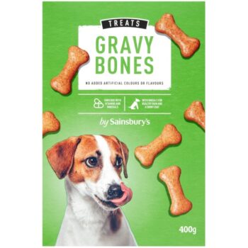 Sainsbury's Dog Treats Gravy Bones (400g)