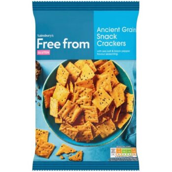 Sainsbury's Free From Ancient Grain Snack Crackers (100g)