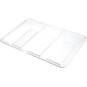 Sainsbury's Home Snack Tray Clear
