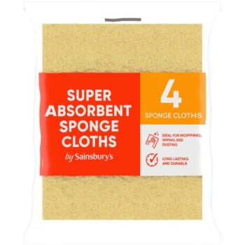 Sainsbury's Sponge Cloths (4)