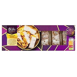 Sainsbury's Stollen Slices Taste the Difference (6 x 200g)
