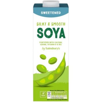 Sainsbury's Sweetened Long Life Soya Drink (1 Litre)