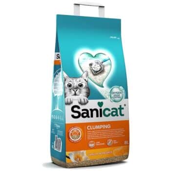 Sanicat Vanilla And Mandarin Scented Clumping Cat Litter