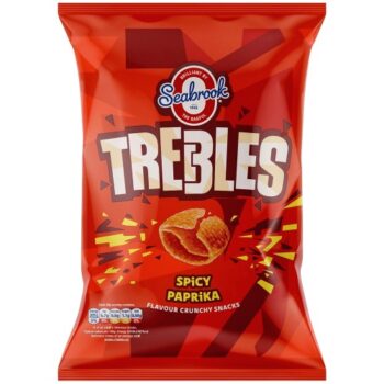 Seabrook Trebles Spicy Paprika Sharing Bag (120g)
