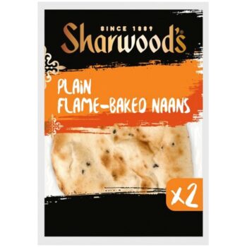 Sharwood's Flame-Baked Plain Naan Bread (2)