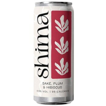 Shima Plum & Hibiscus Sake Spritz (250ml)