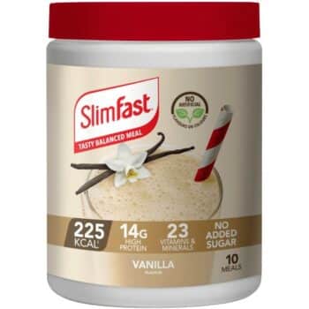 SlimFast Vanilla Meal Shake Powder 10 (365g)