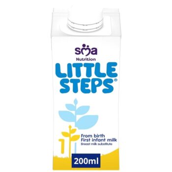 SMA Little Steps First Infant Milk from Birth (200ml)