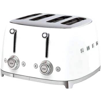 Smeg 4 Slice Toaster White