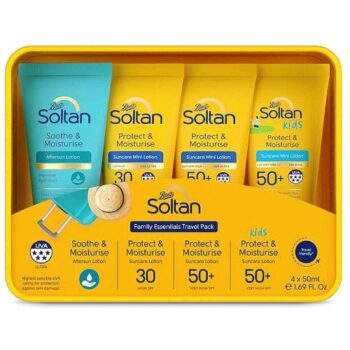 Soltan Family Essentials Mini Travel Pack