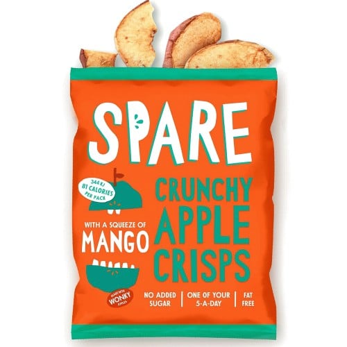 Spare Snacks Crunchy Apple & Mango Crisps (22g)