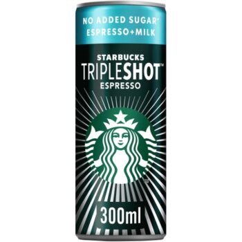 Starbucks Tripleshot Espresso No Added Sugar Coffee (300ml)