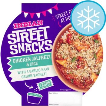 Street Snacks Chicken Jalfrezi & Rice (300g)