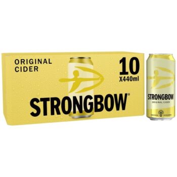 Strongbow Original Cider Cans 10x440 (10 x 440ml)
