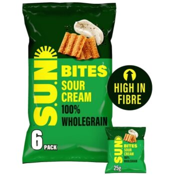 SUN Bites Sour Cream & Pepper Multigrain Multipack Snacks