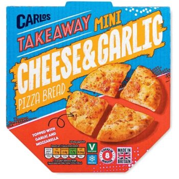 Takeaway Mini Cheese & Garlic Pizza Bread
