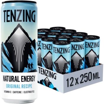 TENZING Natural Energy Original Recipe Case (12 x 250ml)