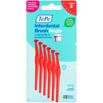 TePe Angle Interdental Brush Size 2 6Each