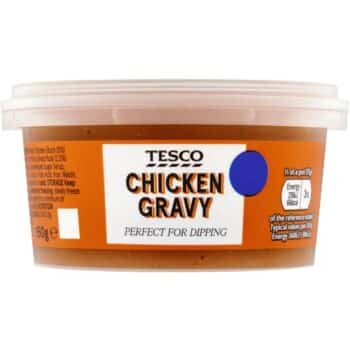 Tesco Breaded Chicken Gravy