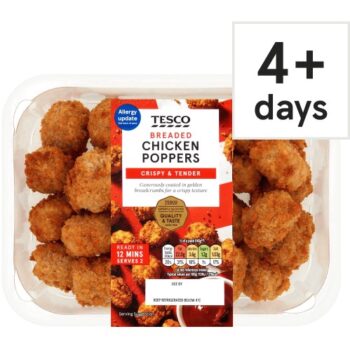 Tesco Breaded Chicken Poppers (300g)