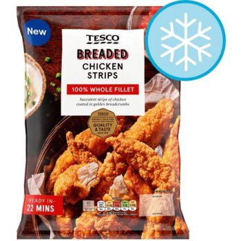 Tesco Breaded Chicken Strips (400g)