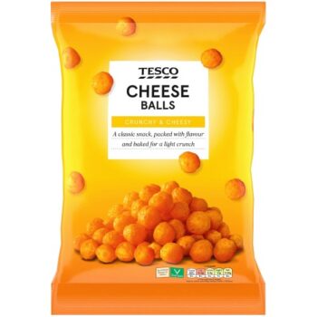 Tesco Cheese Balls Snacks (150g)