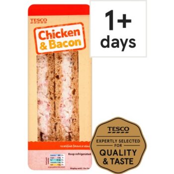 Tesco Chicken & Bacon Sandwich (C)