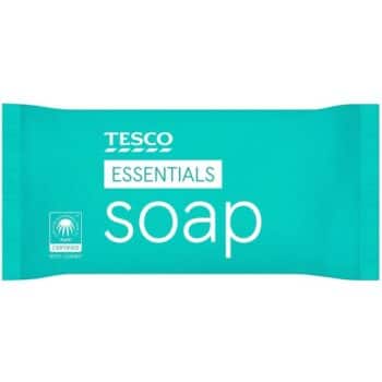 Tesco Essentials Soap (125g)