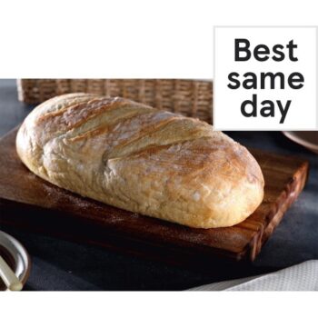 Tesco Finest Stonebaked White Crusty Bloomer (600g)